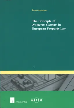 The Principle of Numerus Clausus in European Propery Law