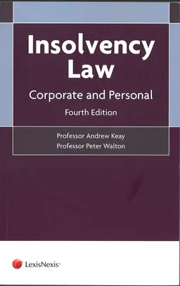 Insolvency law: corporate and personal
