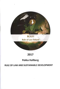 Rule of law and sustainable development