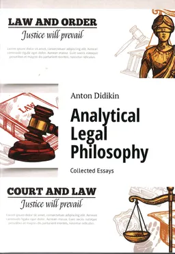 Analytical Legal Philosophy : Collected Essays