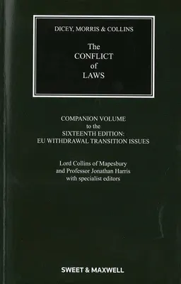 Dicey, Morris and Collins on the conflict of laws