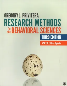 Research Methods for the Behavioral Sciences