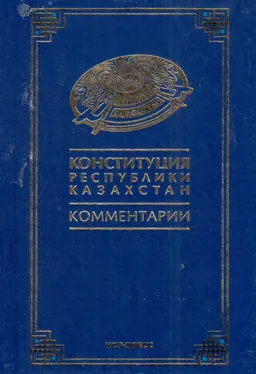 Конституция Республики Казахстан : Научно-правовой комментарий