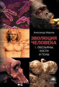 Эволюция человека. В 2-х кн. Кн.1. Обезьяны, кости и гены