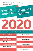 The best American magazine writing 2020