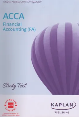 AССА. Financial accounting (FA) : Study text