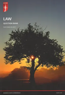 Law : Question bank : for exams in 2017