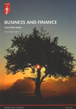 Business and finance : Question bank : for exams in 2017