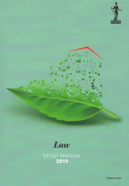 Law : Study manual : for exams in 2019