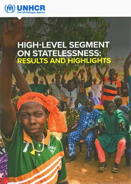 High-Level Segment on Statelessness: Results and Highlights