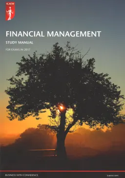 Financial management : Study manual : for exams in 2017