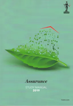 Assurance : Study manual : for exams in 2019