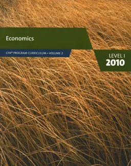 Economics. Level 1. Volume 2 : CFA program curriculum