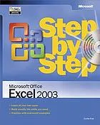 Step by step Microsoft Office Excel 2003