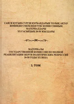 Оңтүстік өңірдегі саяси қуғын-сүргін. Шымкент қ.