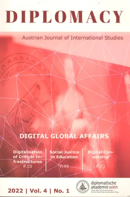Diplomacy - Austrian Journal of International Studies. Vol. 4. №1