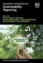 Research handbook on sustainability reporting