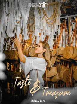 Taste & treasure : Shop & Dine in Indonesia
