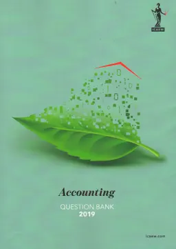 Accounting : for exams in 2019 : Question Bank : Study manual 2019