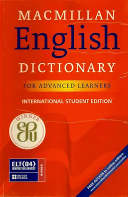 Macmillan English dictionary for advanced learners