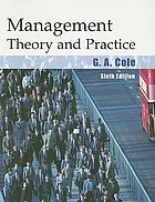 Management theory and practice