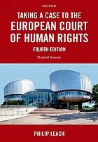Taking a case to the European Court of Human Rights