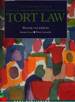 Tort law : учебное пособие